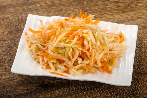 Raw pickled cabbage — Stock Photo, Image
