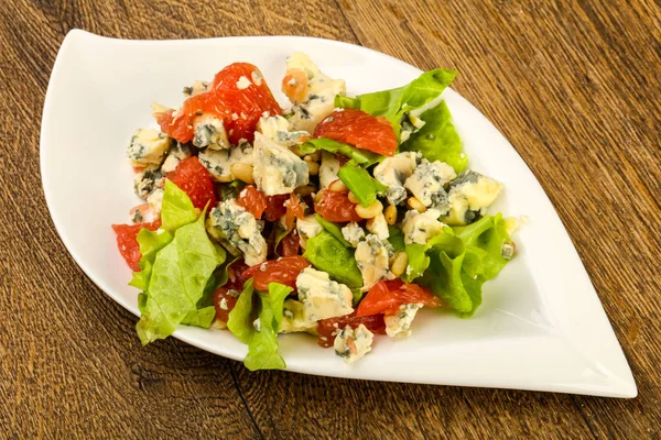 Salada de toranja e queijo azul — Fotografia de Stock