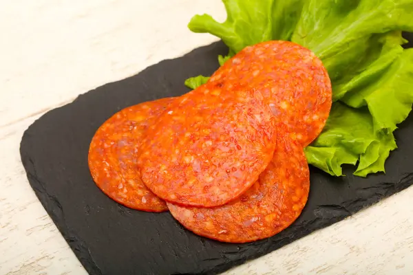 Peperoni-Wurst — Stockfoto