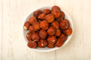 Kase fındık yığın