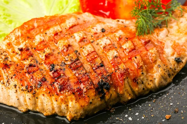 Steak babi panggang — Stok Foto