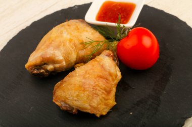 fırında tavuk budu