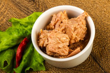 Konserve ton balığı.