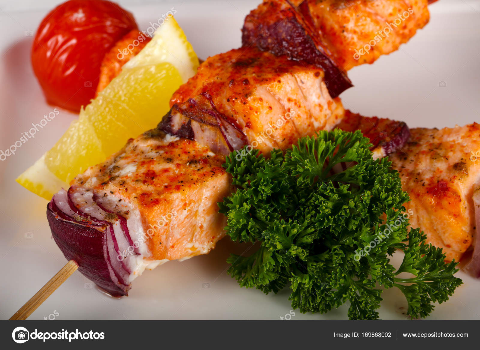 Köstliche Lachs-Spieße