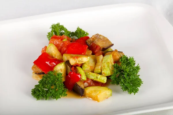 Dietní pečené zeleniny — Stock fotografie