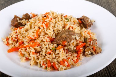 pilav et ve havuç ile