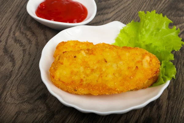 kızarmış patates pancakes 