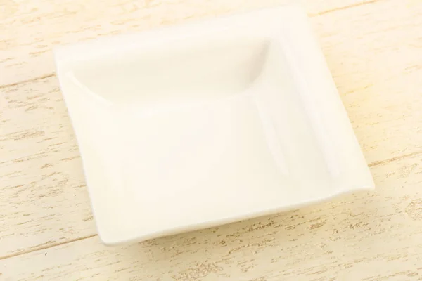 Empty white bowl — Stock Photo, Image