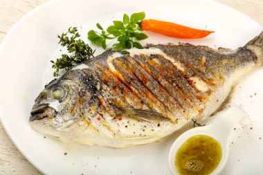 dorado balığı ızgara