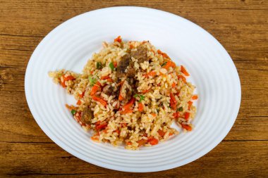 pilav et ve havuç ile