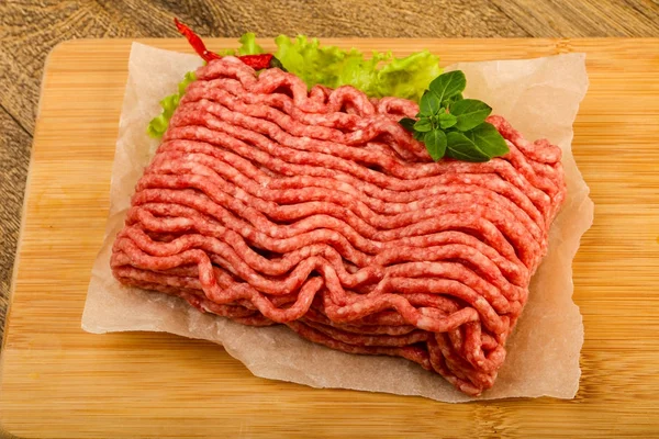 碎的牛肉肉 — 图库照片
