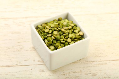 Yeşil bezelye yığın