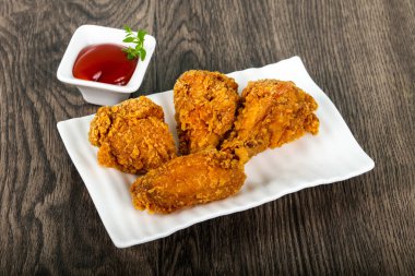 Çıtır tavuk kanatları