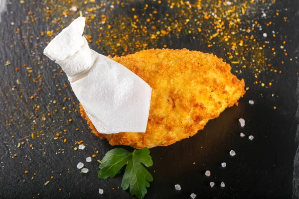 Traditionelles Kiewer Schnitzel — Stockfoto