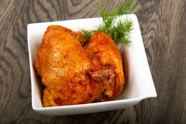 kavrulmuş tavuk uyluk