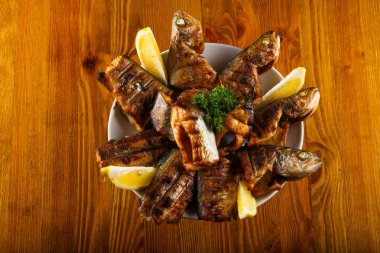 Izgara Alabalık meze