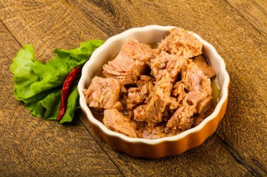 Konserve ton balığı.