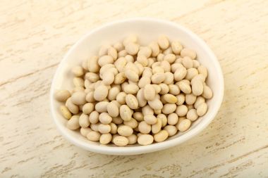 Beyaz kase kuru fasulye