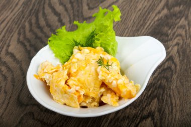 Kase pişmiş yumurta