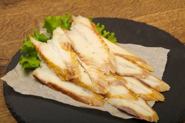 Yılan balığı sashimi gemide