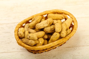 Soyulmamış fıstık yığın 