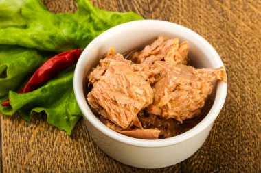 Konserve ton balığı.