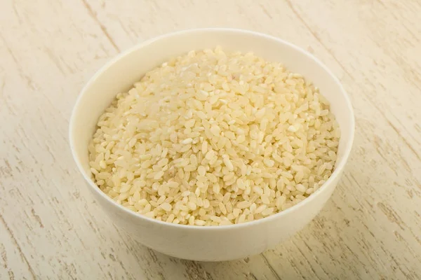 Raw rice heap