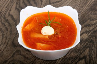 Rus Borcsh çorbası