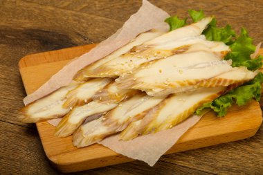 Yılan balığı sashimi gemide