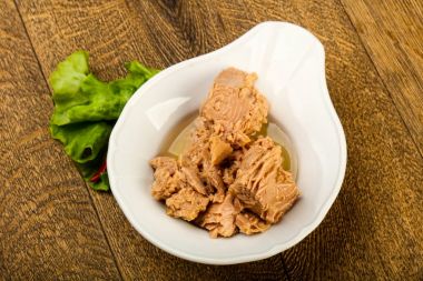 Konserve ton balığı.