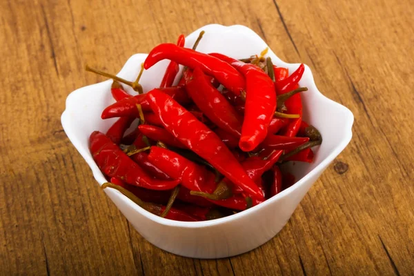 Ingemaakte chili peper — Stockfoto