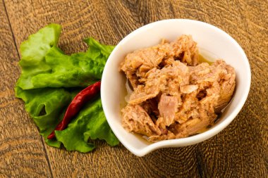 Konserve ton balığı.