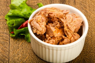 Konserve ton balığı.