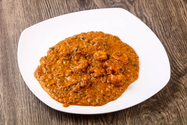 Hint geleneksel mutfak - karides masala baharatlı 