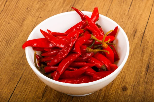 Ingemaakte chili peper — Stockfoto