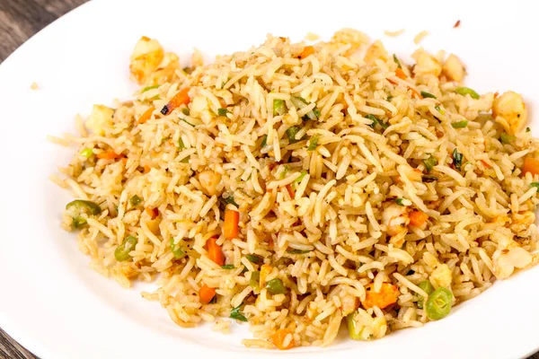 Hint geleneksel mutfak - Fried rice ile karides