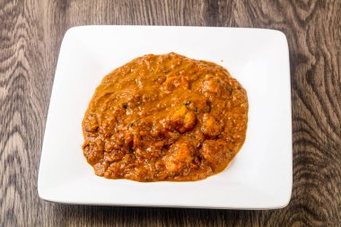 Hint geleneksel mutfak - karides masala baharatlı 