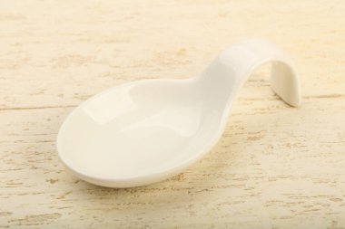 Ev veya ahşap arka plan üzerinde restorant için boş levha