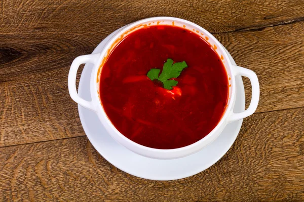 Rus lahana çorbası - Borsht sığır eti ile