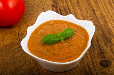 soğuk domates çorbası gaspaço