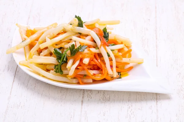 Pickled Bamboo Heap Bowl — Stock Photo, Image