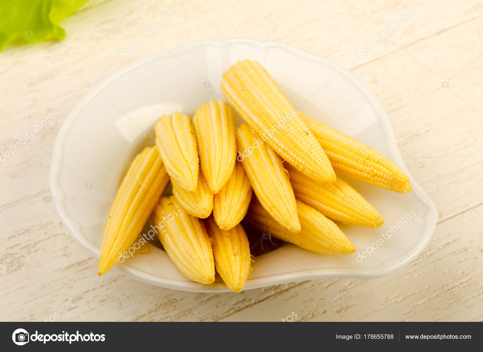 Young Raw Baby Corn Stock Photo by ©AndreySt 178655788