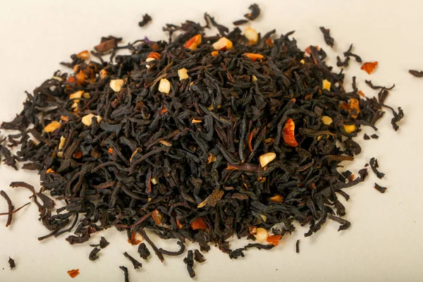 Aroma çay yığın meyve, meyveler ve otlar ile