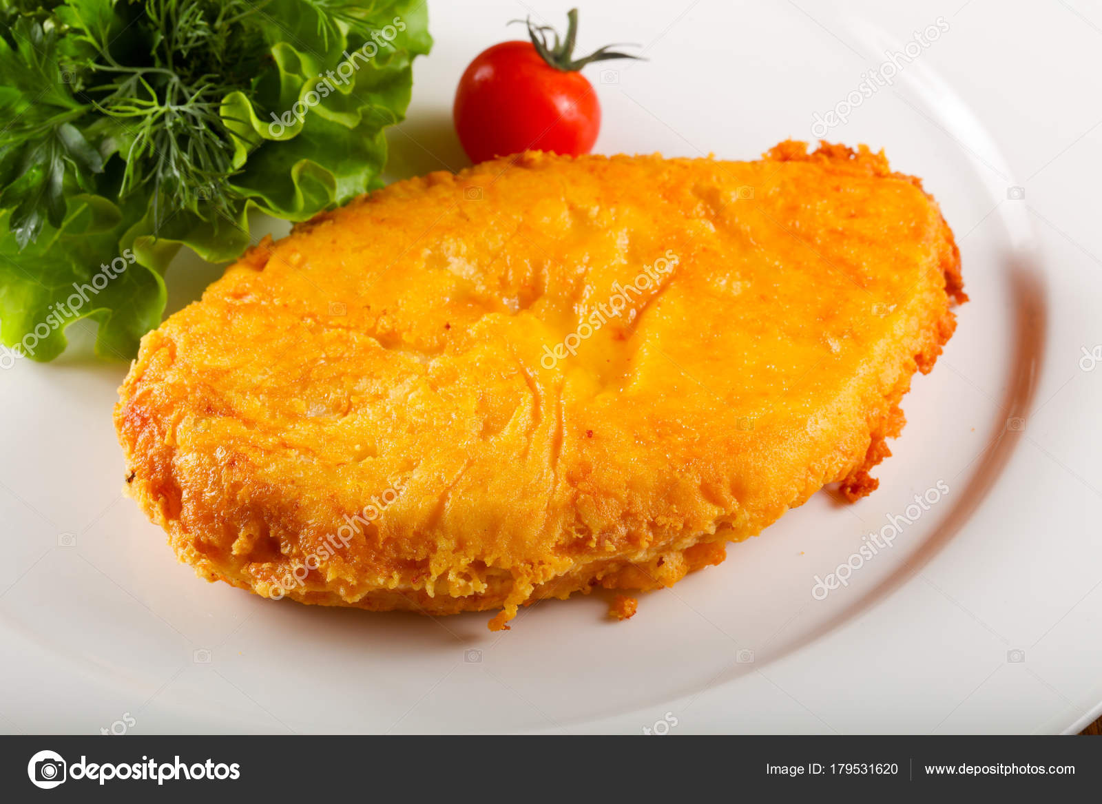 Baked Chicken Breast Cheese Stock Photo by ©AndreySt 179531620