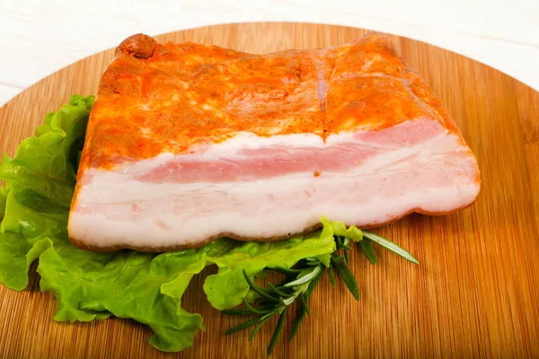 Poitrine Porc Aux Feuilles Salade Romarin — Photo