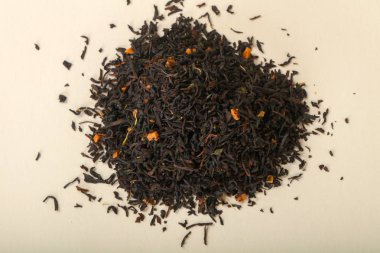 Aroma çay yığın meyve, meyveler ve otlar ile