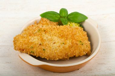 Susam ve haşlanmış sebzeler ile tavuk