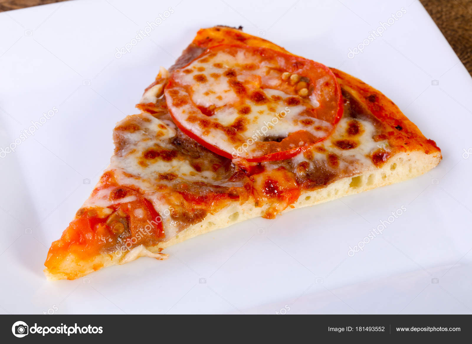 Pizza Beef Cheese Tomato Stock Photo by ©AndreySt 181493552