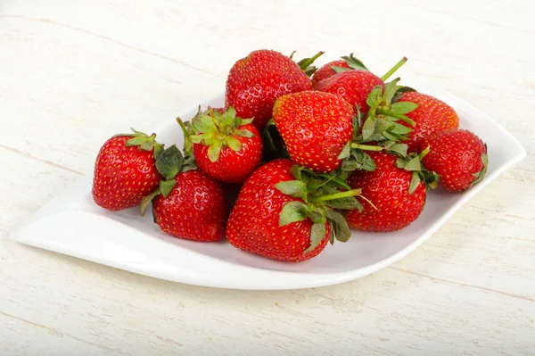 Bright Strawberry Bowl — Stock Photo, Image