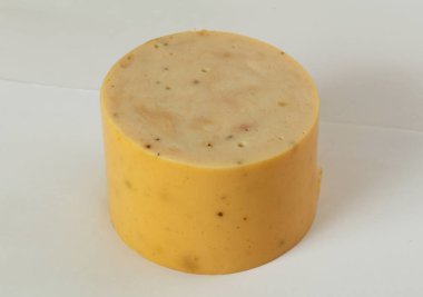 İzole lezzetli domuz jambon